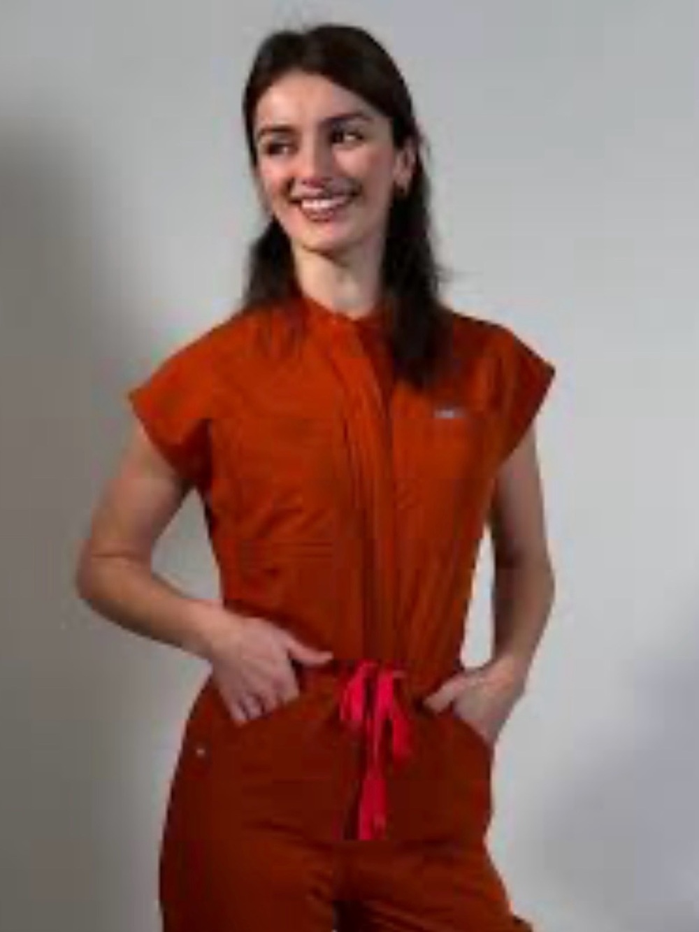 FIGS Rafaela Cargo Scrub Jumpsuit